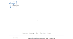 Desktop Screenshot of change-concepts.de